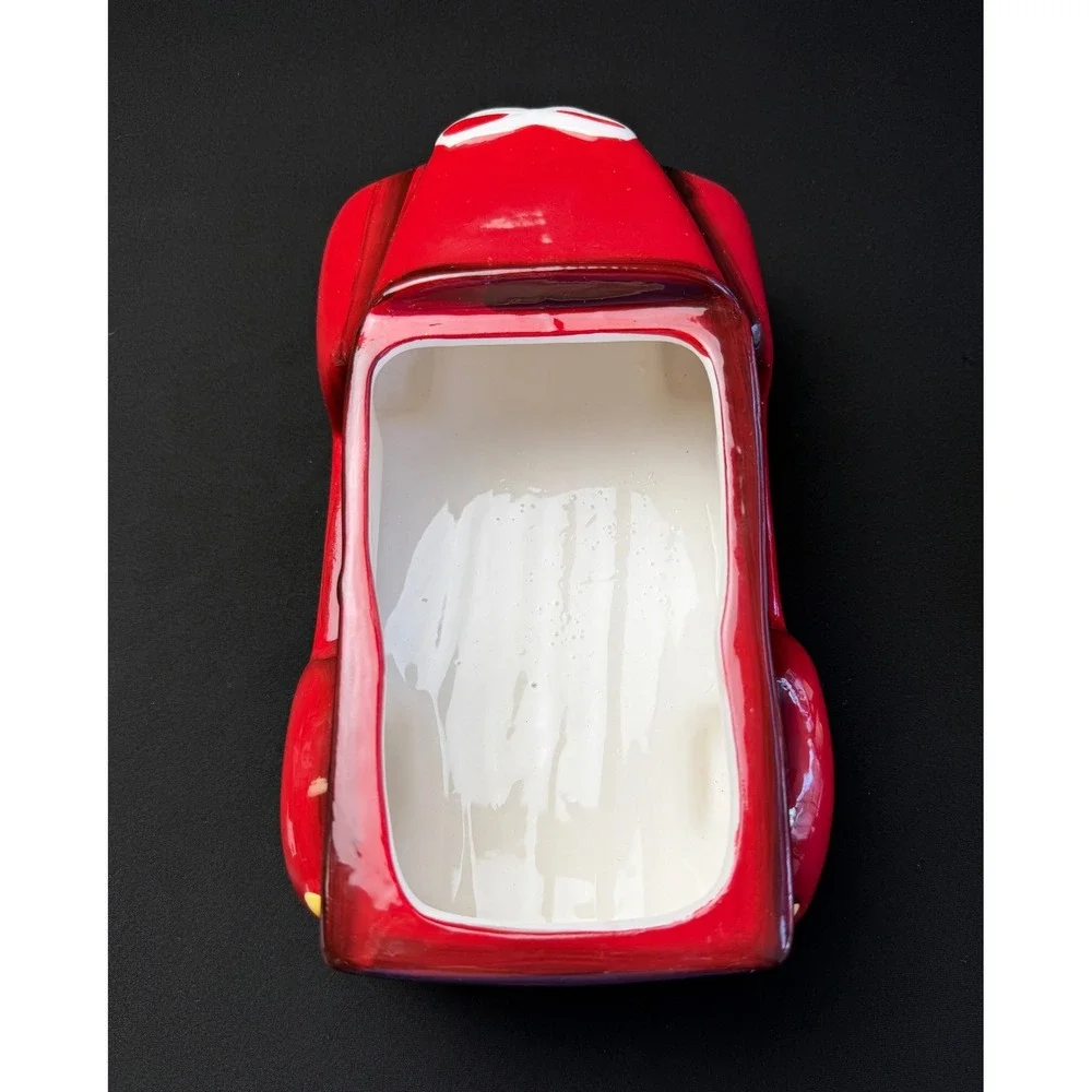 Mr. Christmas Red Truck Santa Light Up Tree Ceramic Farmhouse Holiday Cookie Jar